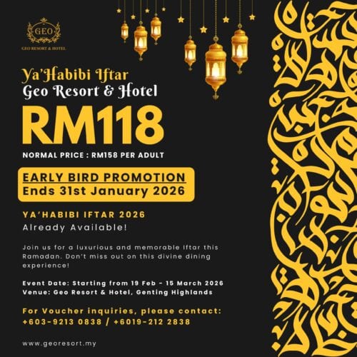 YA HABIBI IFTAR – EARLY BIRD RAMADAN BUFFET 2026