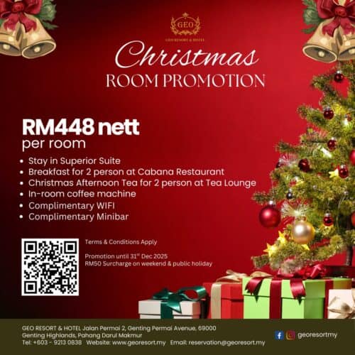 CHRISTMAS ROOM PROMOTION