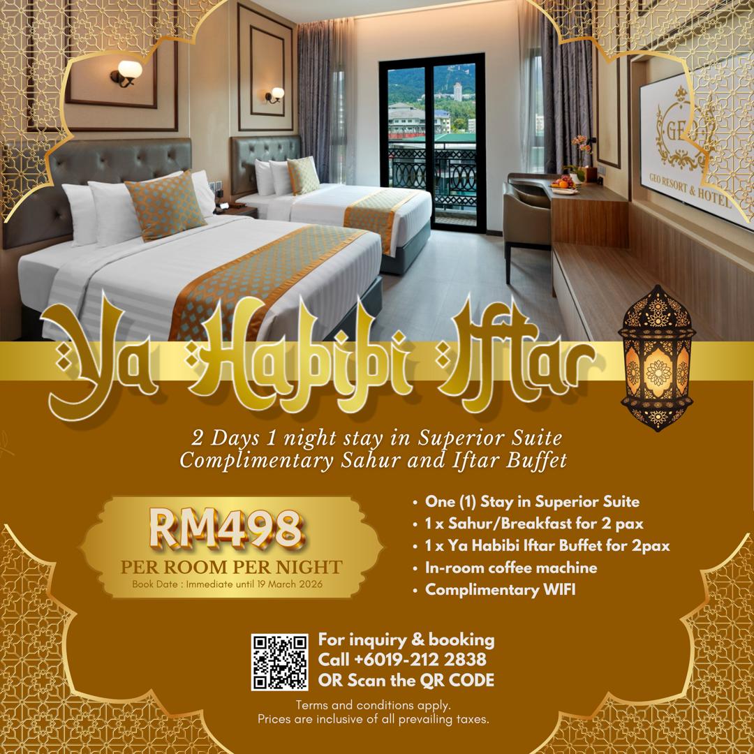 Ya Habibi Iftar Staycation