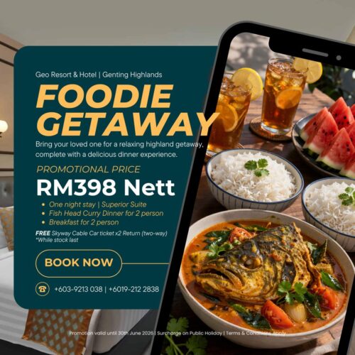 FOODIE GETAWAY (FISH HEAD CURRY)