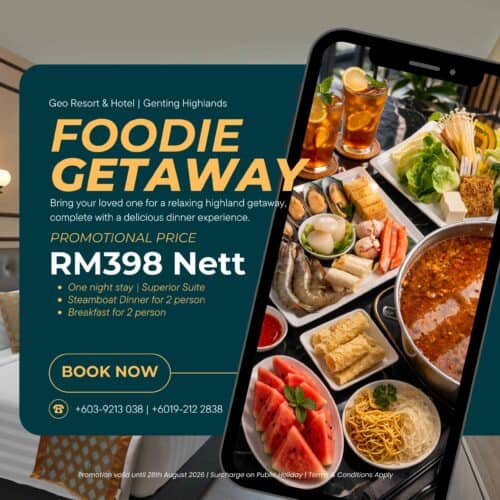 FOODIE GETAWAY (STEAMBOAT DINNER)