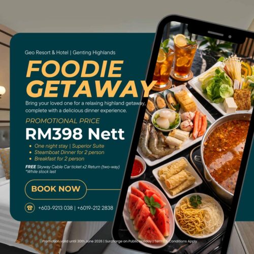 FOODIE GETAWAY (STEAMBOAT DINNER)