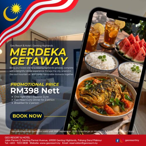 MERDEKA GETAWAY FISH HEAD CURRY DINNER