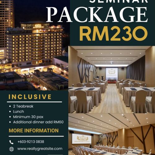 Seminar Package RM230